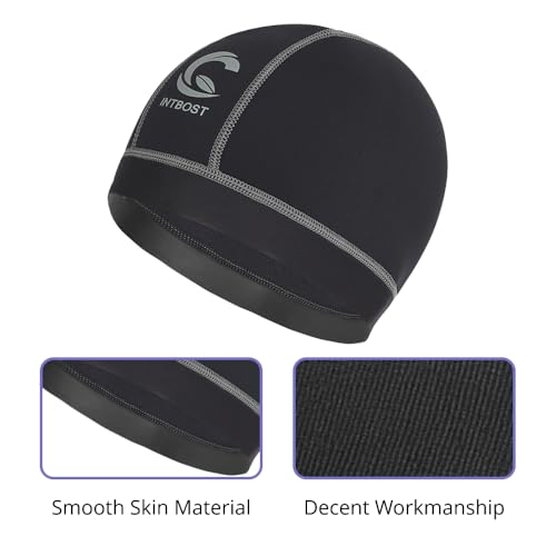Image of 3mm Diving Hood Neoprene Wetsuit Beanie Winter Hat for Men Women Keep Warm Stretchy Wetsuit Cap for Snorkelling, Surfing and Swimming
