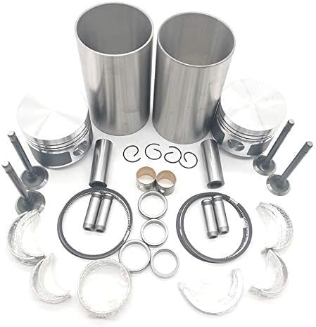 monica Z482 Engine Overhaul Rebuild Kit with Liner for Kubota T1600H Tractor