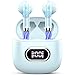 Bluetooth Kopfhörer, Kopfhörer Kabellos Bluetooth 5.3 In Ear Kopfhörer mit 4 HD Mic, 2024 Kabellose Kopfhörer 42Std ENC Noise Cancelling Earbuds Tiefer Bass, IP7 Wasserdicht Ohrhörer LED-Anzeige, Cyan MI 4 günstig Kaufen-Bluetooth Kopfhörer, Kopfhörer Kabellos Bluetooth 5.3 In Ear Kopfhörer mit 4 HD Mic, 2024 Kabellose Kopfhörer 42Std ENC Noise Cancelling Earbuds Tiefer Bass, IP7 Wasserdicht Ohrhörer LED-Anzeige, Cyan