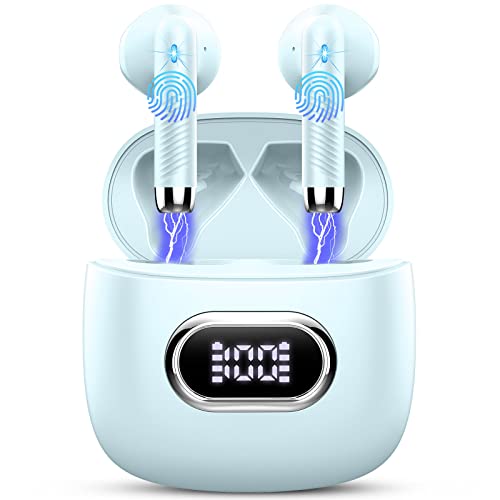 Eccellente qualità del suono: Le Cuffie bluetooth sono dotate di componenti acustici avanzati che forniscono uno stereo HiFi estremamente stabile. Driver dell'altoparlante migliorata da 13 mm ti offre bassi più potenti. La tecnologia sviluppata migliora esclusivamente i bassi del 50%, meglio della qualità del CD. È possibile controllare facilmente musica e telefoni tramite il pannello touch multifunzione degli cuffie wireless.