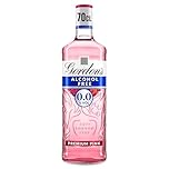 Gordon's Premium Pink Alcohol Free Spirit | 0% vol | 70cl | Juniper Taste | Flavours of Raspberry | Strawberry & Redcurrant | Light & Refreshing | Enjoy in a Gin Glass with Ice & Tonic