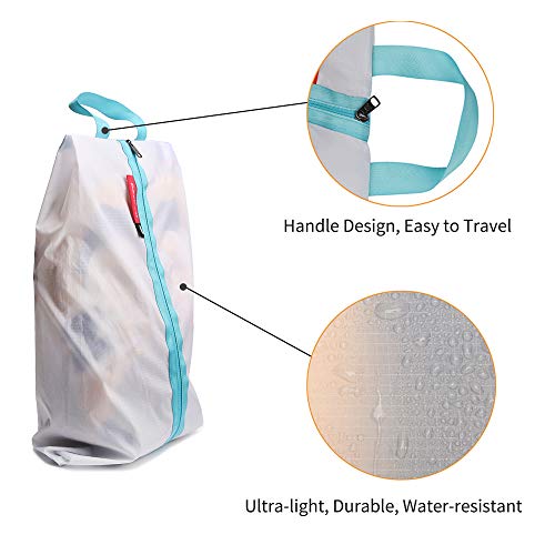image for pack all Ultralight Shoe Bag for Travel, Water-Resistant Shoe Pouch fo
