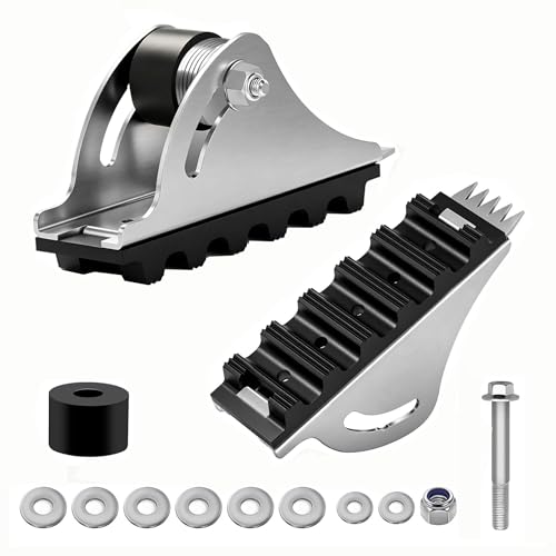 Ladder Feet Replacement for Extension Ladder Replacement Anti-Skid Shoe Kit for Aluminium Ladder - Shoe REPL KIT for D1200 D1300 D1700 D1800 Patas para Escaleras De Aluminio 2-Pack