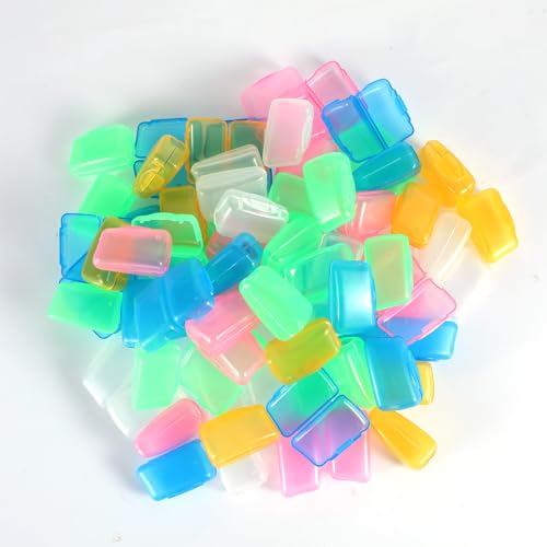 WLLHYF 150 Pcs Travel Toothbrush Head Covers, Portable Toothbrush Containers Toothbrush Caps Case Protector Tooth Brush Covering Convenient for Home Hotel Outdoor Travel