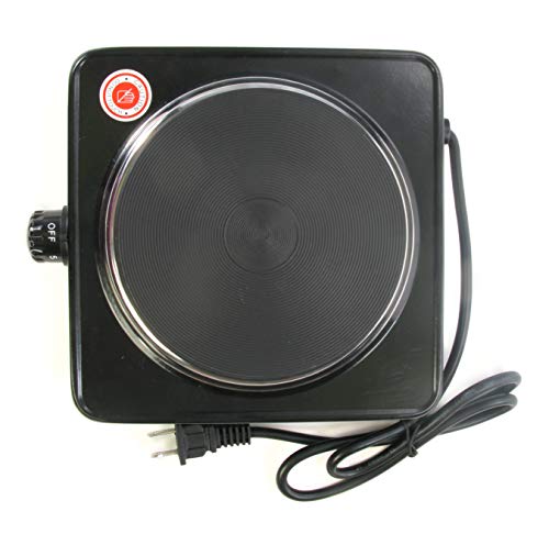 American Educational Products 7-225 Hot Plate, 154 mm Diameter, 1000W, Grade: 9 (Color may vary)