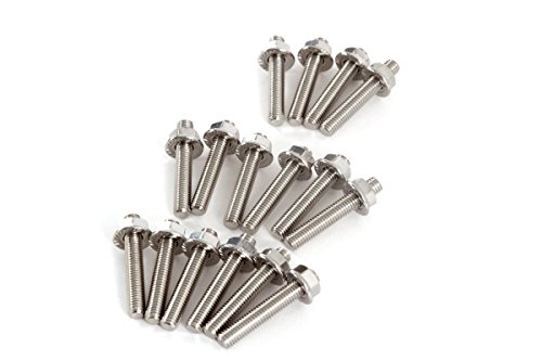 Red Hound Auto Stainless Steel Exhaust Manifold 16 Stud Kit Compatible with Ford F-150 F-250 F-350 4.6L 5.4L Engines - Thumbnail 2