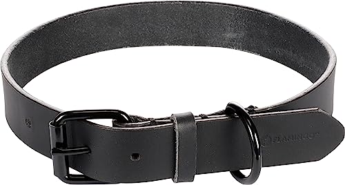 Flamingo Dog Collar Leano Black XXL 52-62cm 30mm - Image 2