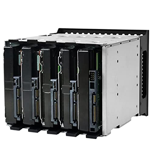 Cage de disque dur en acier inoxydable Premium - Rack de rangement durable pour unité PC