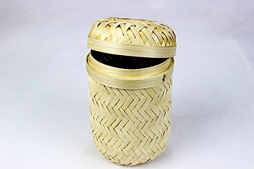 Bamboo Canister Bucket Tea Chinese Style Canisters Gift Boxes Boutique Portable Storage Box Home Craft