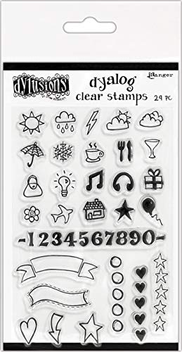 Ranger Dyan Reaveley's Dylusions Clear Stamps 4