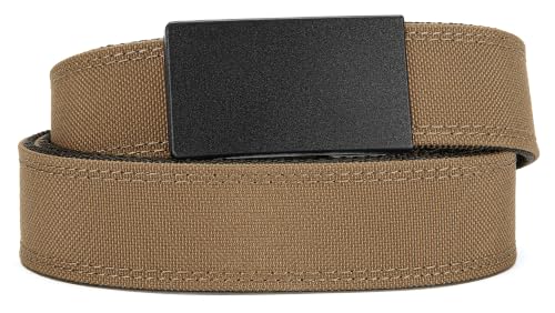 Image of CHAOREN Men's Ratchet Belt - Nylon Belt for Golf & Work | Quick Release Buckle, Precise Adjustment, Durable Webbing Support, All-Day Comfort