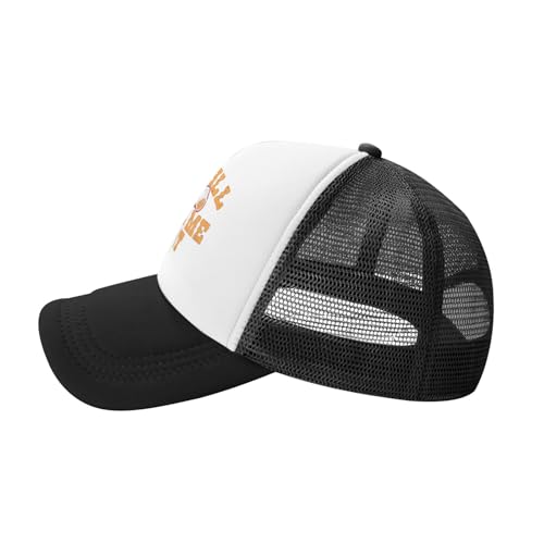 Fireball Made Me Do It Trucker Hat Summer Mesh Cap with Adjustable Snapback Strap Unisex Black3