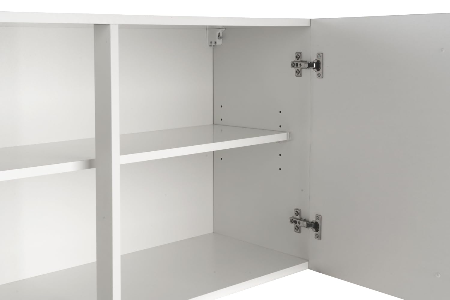 Nicht Zutreffend Küchenschrank - Eiche Sonoma - Weiß - 2 Türen - B 100 x H 54 x T 35 cm - Hängeschrank Oberschrank