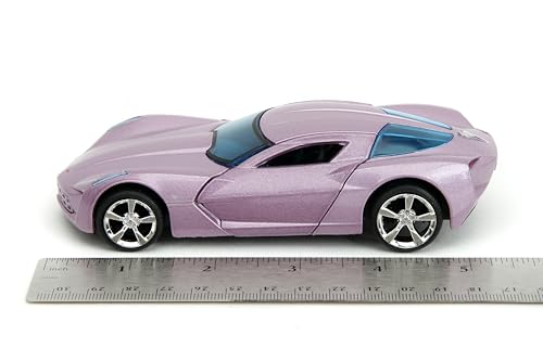 Jada Pink Slips 1:32 Chevy Corvette Stingray 2009 miniatura 6
