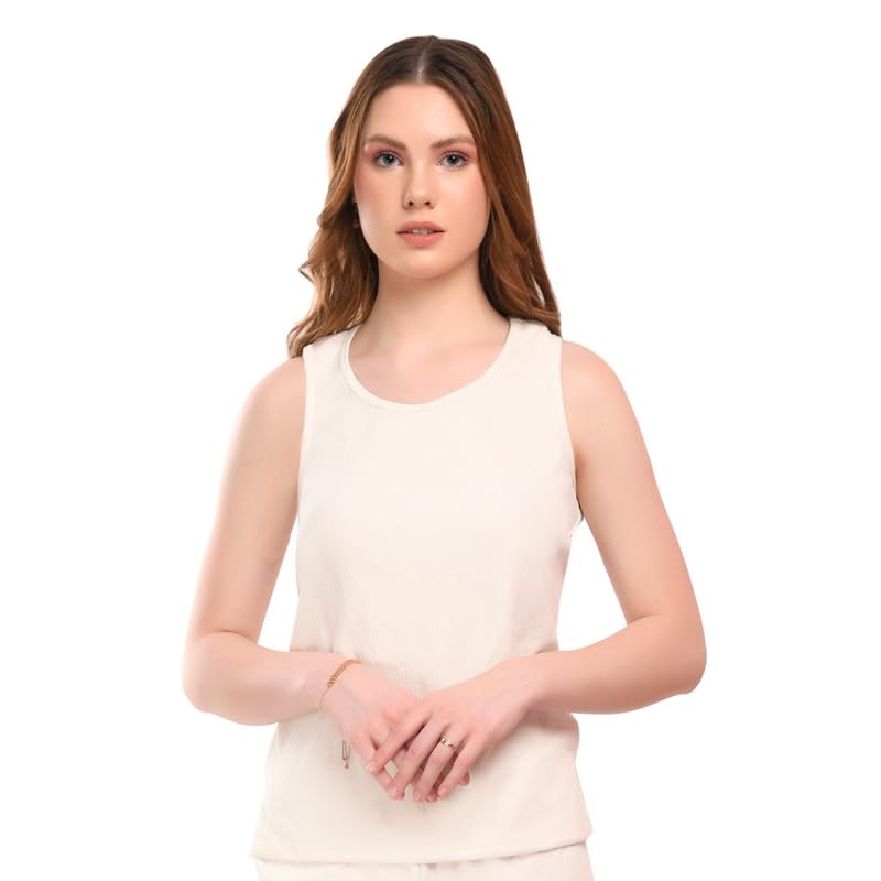 Comfort Thermal Sando Top for Women | Wool Fabric Thermal Top-image-16