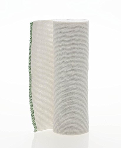 Medline Swift-Wrap Elastic Bandages, Latex Free, Sterile, 6" X 5 Yard, White (Pack Of 20) #TOP28