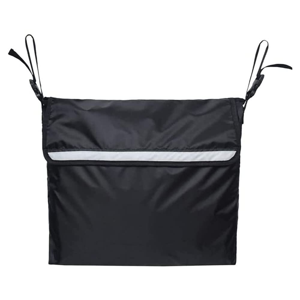 Bolsa para Silla de Ruedas - Bolsa para Silla de Ruedas con Cinta Reflectante - Bolsas Impermeables para Accesorios de Silla de Ruedas - Mochila para Silla de Ruedas (Paquete de 2)