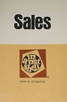 Sales in a nutshell (Nutshell series) 0829921168 Book Cover