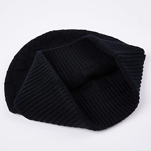 Chapeau chaud d'extérieur en maille douce pour se protéger du froid actif