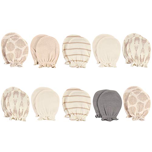 Image of Hudson Baby Unisex Baby Cotton Scratch Mittens