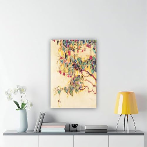 Toile Egon Schiele Sonnenbaum pour habiller un mur blanc de salon - 6