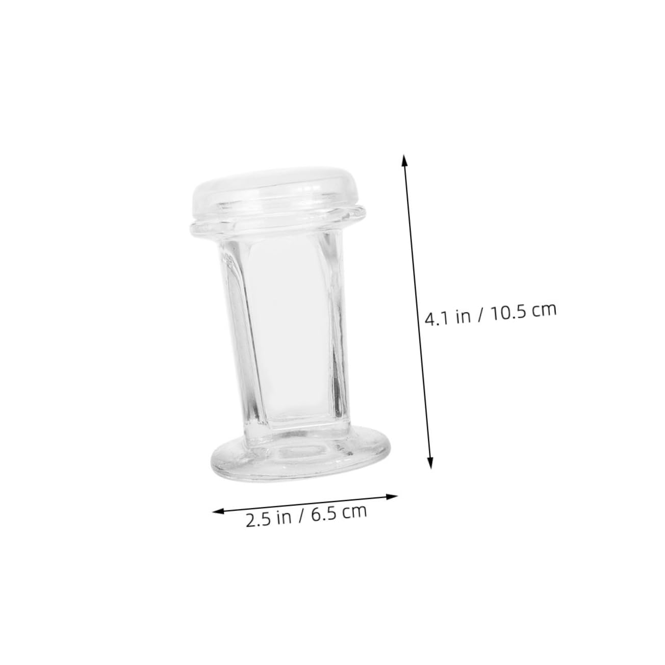 Generico 3 Pz vaso per tintura Porta vetrini microscopici vaschetta per colorazione per campioni cellulari vasetto di colorazione per la ricerca vaso di germinazione Bicchiere Transparent