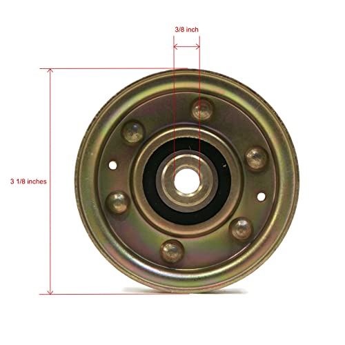 The ROP Shop | Flat Idler Pulley for 2005 Yardman 31AE5KLF701, 31AE5KLF801, 31AE6GLF701 Blower