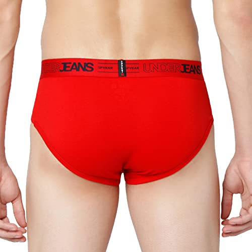 Image of Underjeans Men's Cotton Blend Regular Fit Brief