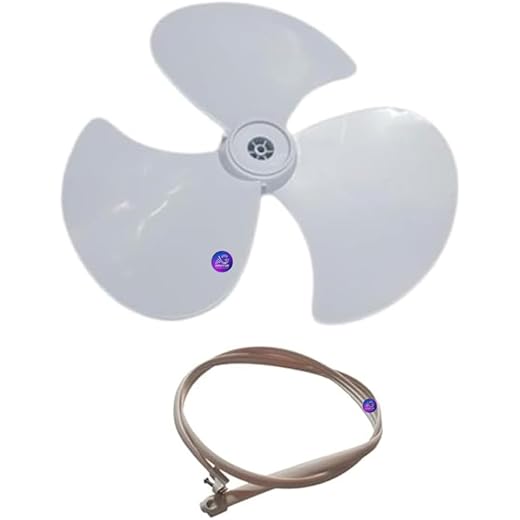 Fan Blade light gray colour & Guard Ring outer diameter 4