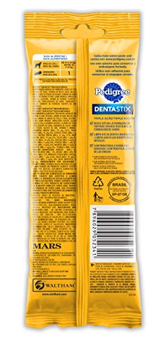 PEDIGREE Petisco Pedigree Dentastix Cuidado Oral Para Cães Adultos Raças Médias 3 Unidades