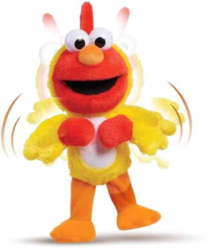 Sesame Street Chicken Dance Elmo, Kids Toys for Ages 2 Up, Gifts and Presents