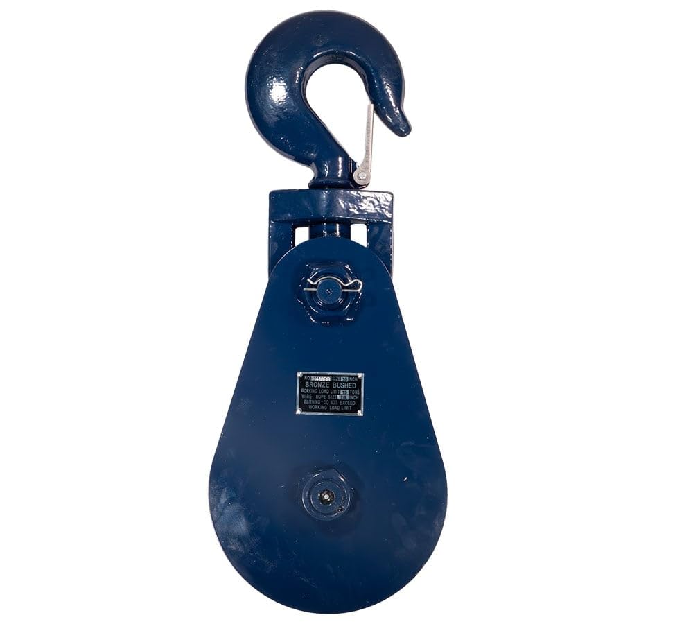 Mytee Products Snatch Block with Hook WLL 15 Ton 10