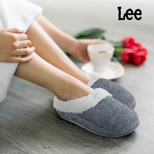 Lee Womens Slippers Gifts for Women Cozy House Slippers for women moccasins Fur Sherpa Indoor Outdoor3