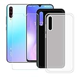 DQG Funda para Umidigi X + Vidrio Protector de Pantalla Cristal Templado Film, 2-Pack Translúcido + Negro Suave TPU Silicona Cover Carcasa Caso Case para Umidigi X (6.35 DQG Funda para Umidigi X + Vidrio Protector de Pantalla Cristal Templado Film, 2-Pack Translúcido + Negro Suave TPU Silicona Cover Carcasa Caso Case para Umidigi X (6.35