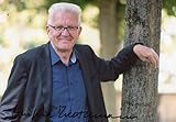 Winfried Kretschmann original Autogramm/Autograph/signiert