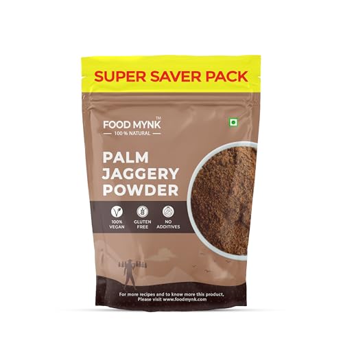 Image of Food Mynk Palm Jaggery Powder (1Kg) | Palm Sugar | Palm Jaggery Powder | Karupatti | Thati Bellam (1Kg)