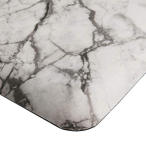 Marble Gray Anti Fatigue Kitchen Mat Nonslip Foam Kitchen Floor Mat Waterproof Cushioned Rugs Comfort Standing Mat for Kitchen Office Computer Desk 20" x 36" 3/4"