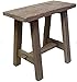 Produktbild Antik 2000 Hocker Kleine Bank aus Teak-Holz Holzhocker Blumenbank Blumenhocker rustkal
