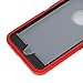 Co-Goldguard Case for iPhone 6 Plus/6S Plus Case Built in Screen Protector Heavy Duty 3 Layer Full Body Shockproof Dust-Proof Drop-Proof Durable Cover for iPhone 6 Plus/6S Plus 5.5inch (RedBlack)