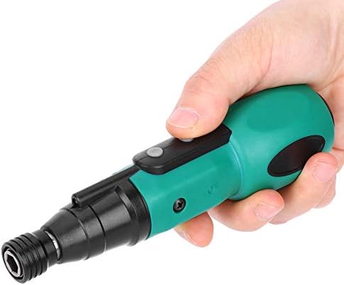 Mini Handheld Magnetic Electric Screwdriver Drill Kit 20-50Nm 6.35mm Chuck Rechargeable DIY Power Tool for Furniture Assembly
