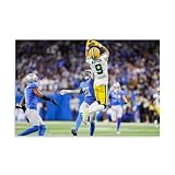 DENMIEX Christian Watson American Football Stars Poster Wall Art Gifts Bedroom Prints Home Decor Hanging Picture Canvas Paintings 20x30inch(50x75cm), Unframe-style