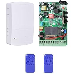 Persianas Para Garaje Centralita universal para persiana garaje saracinesca motor + 2 mandos a distancia con abrazadera mando exterior