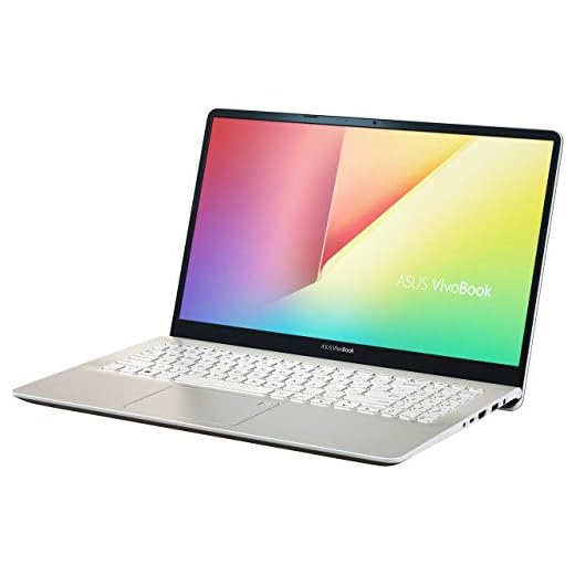 Asus Vivobook S15 S530FA Thin & Light Laptop, 15.6” FHD NanoEdge Bezel, Intel Core I5-8265U (Up to 3.9 GHz), 8GB DDR4, 256GB SSD, Icicle Gold Metal Finish, Windows 10 Home, S530FA-DB51-IG