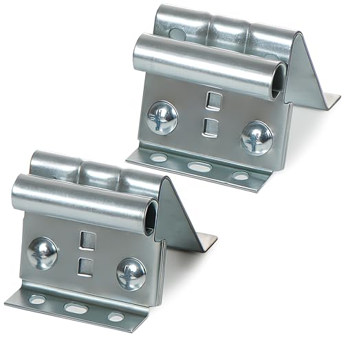 Garage Door Adjustable Top Bracket (2 Pack), Galvanized Steel Replace Bracket, Garage Door Parts