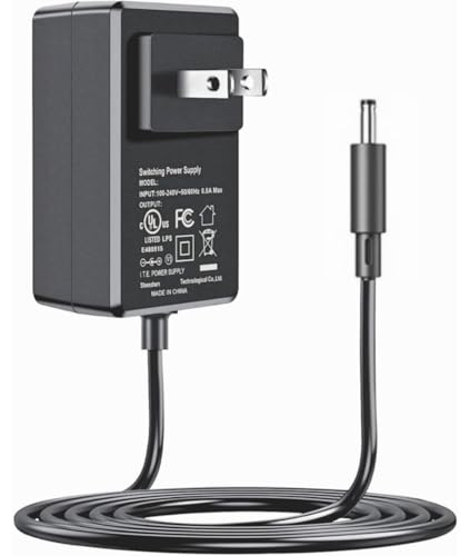 [Verified Fit] 10ft Power Adapter Cable Compatible with Valve Index VR Headset 181196-11, AC Adapter Charger Cord Charging Replacement Accessories for Valve Index VR Power Supply, Black