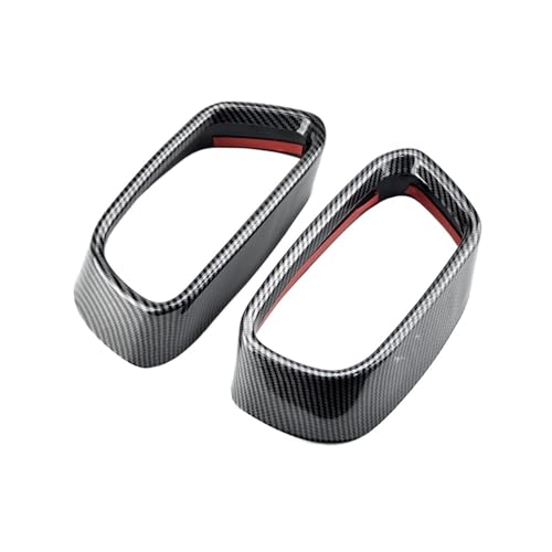 Salida de tubo de escape decorativa para X5 F15 X6 F16 2015-2018, accesorio de coche M