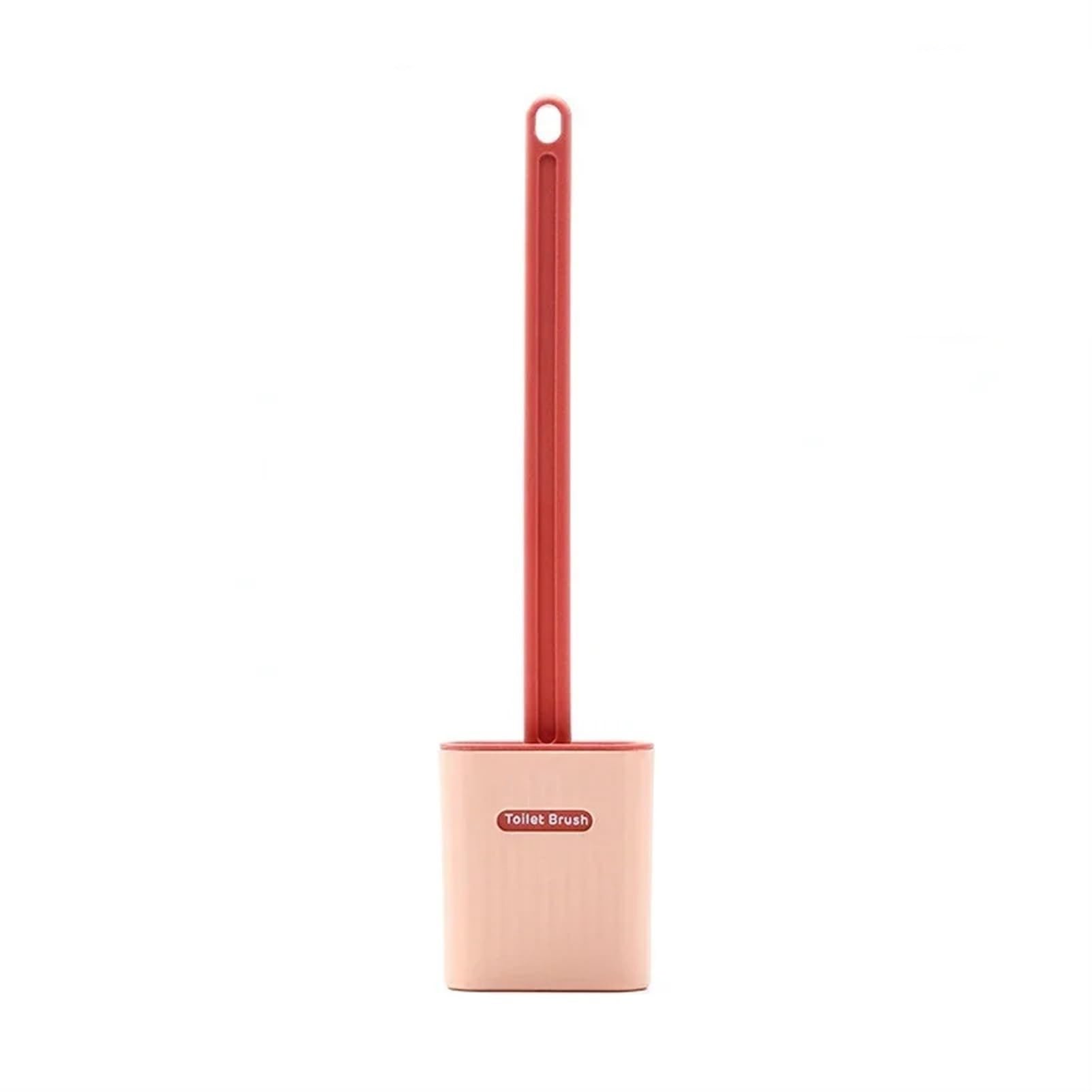 Brosse WC silicone flexible tête plate pour un nettoyage de cuvette optimal