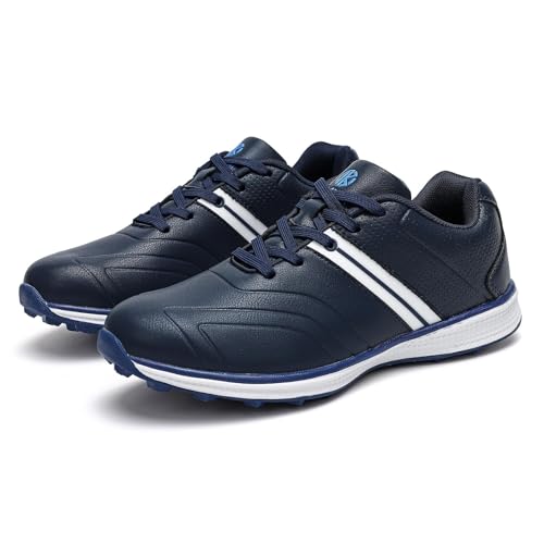Image of Men's Golf Shoes Professional Spikeless Golfers Training Sneakers