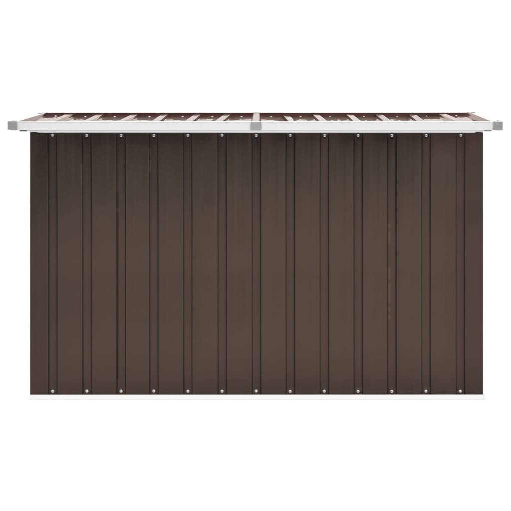 vidaXL Baule da Giardino Marrone 149x99x93 cm