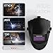 YESWELDER True Color Solar Powered Auto Darkening Welding Helmet, Wide Shade 4/9-13 with Grinding for TIG MIG ARC Weld Hood Welder Mask